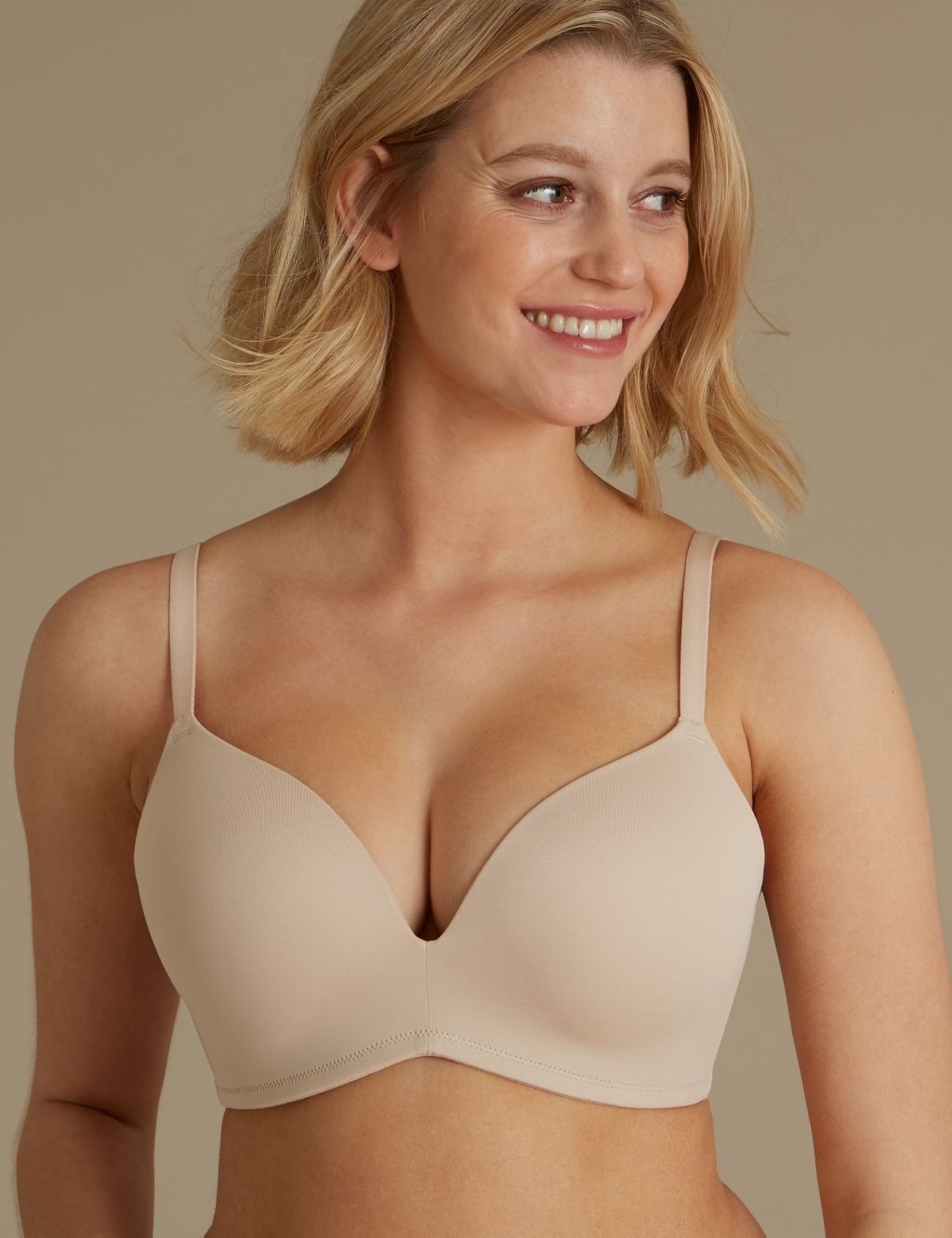 Buy Marks & Spencer Non Wired Push-Up Bralette T336814OPALINE (34C) at