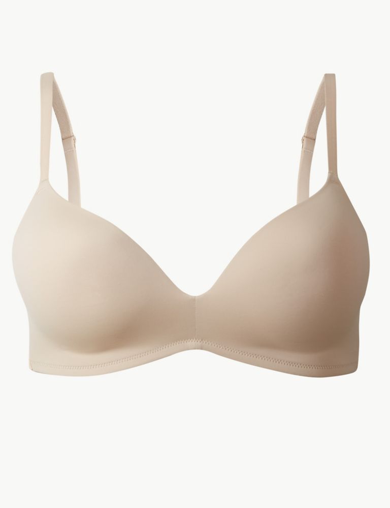 Non-Wired Padded Push-Up Bra A-DD 2 of 4