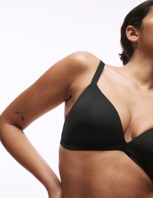 Cotton with Cool Comfort™ Non-Wired Push Up Bra