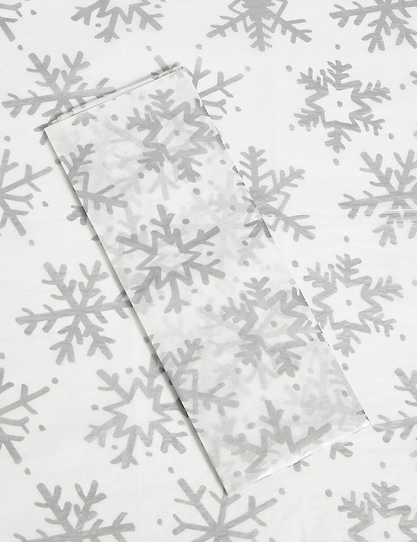 Nordic Noel Snowflake Tissue Paper Image 1 of 1