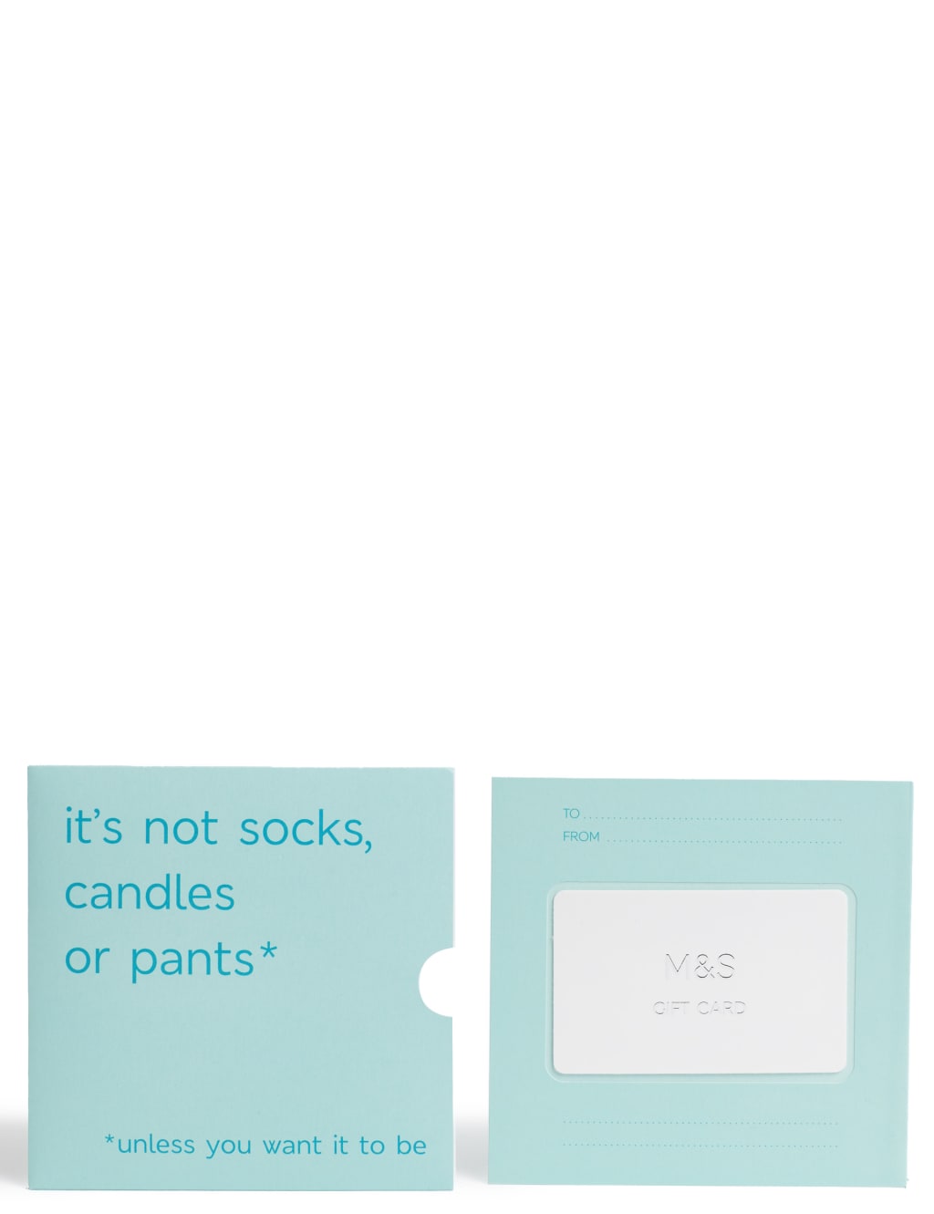Not Socks Gift Card M&S