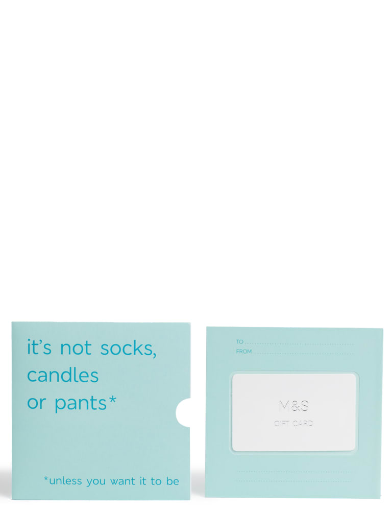 Not Socks Gift Card M&S