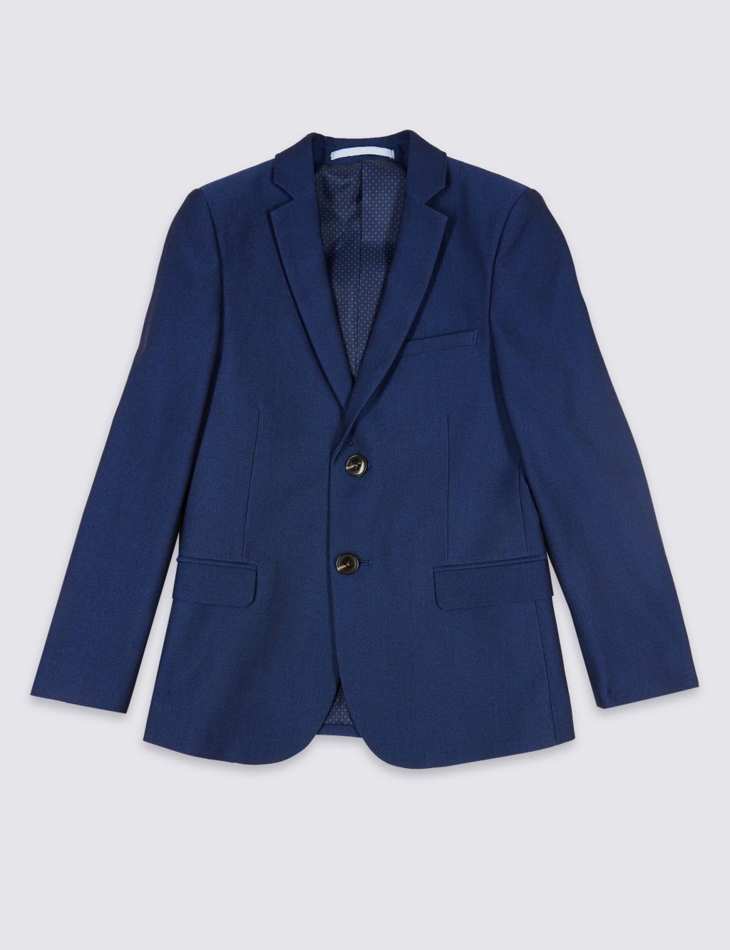 Notch Lapel 2 Button Jacket (3-16 Years) 1 of 10