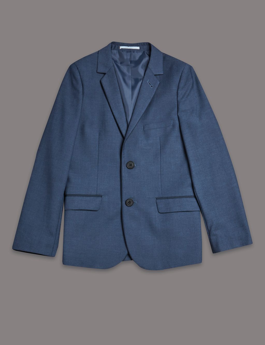 Notch Lapel 2 Button Jacket (5-14 Years) 1 of 5