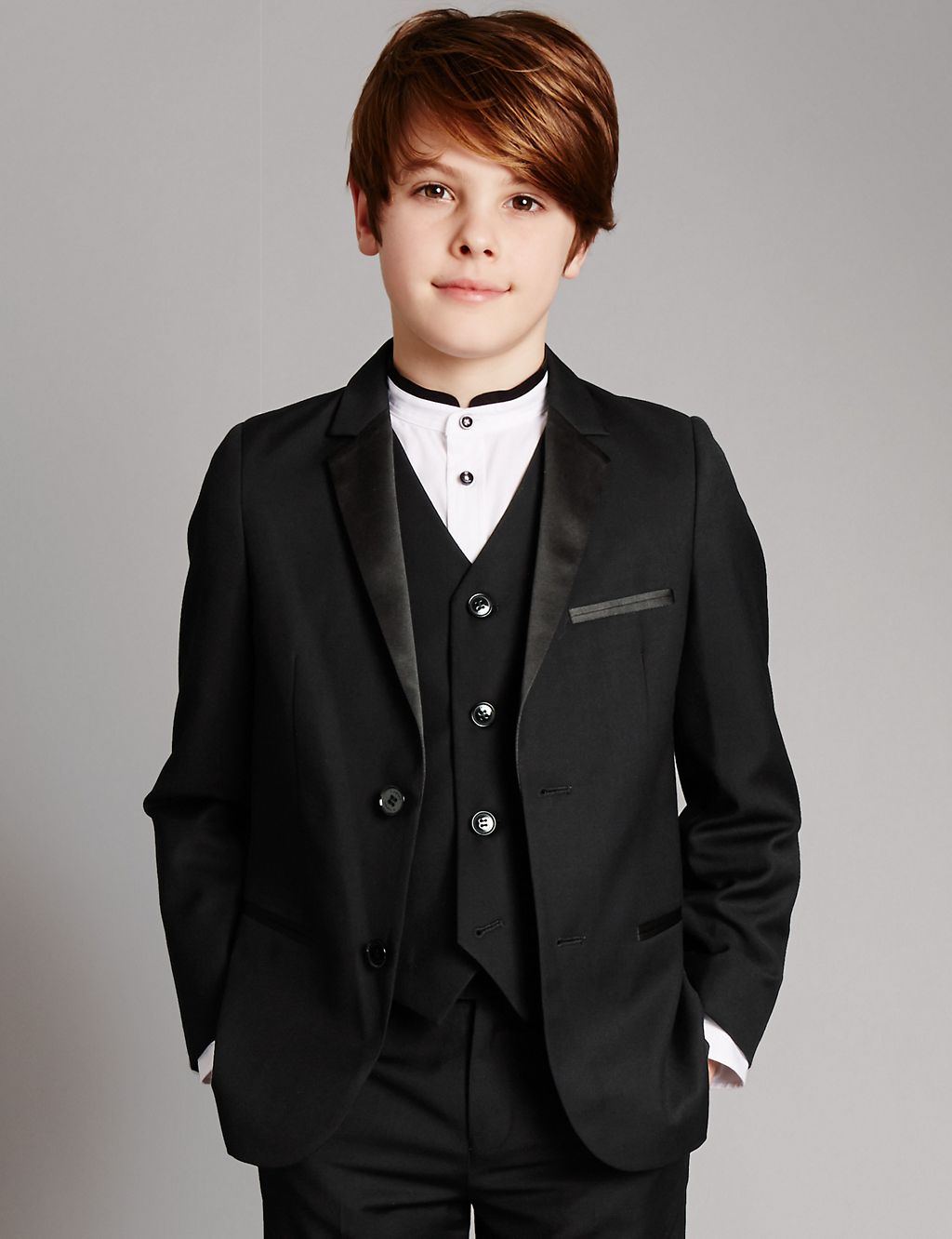Notch Lapel 2 Button Jacket (5-14 Years) 3 of 6