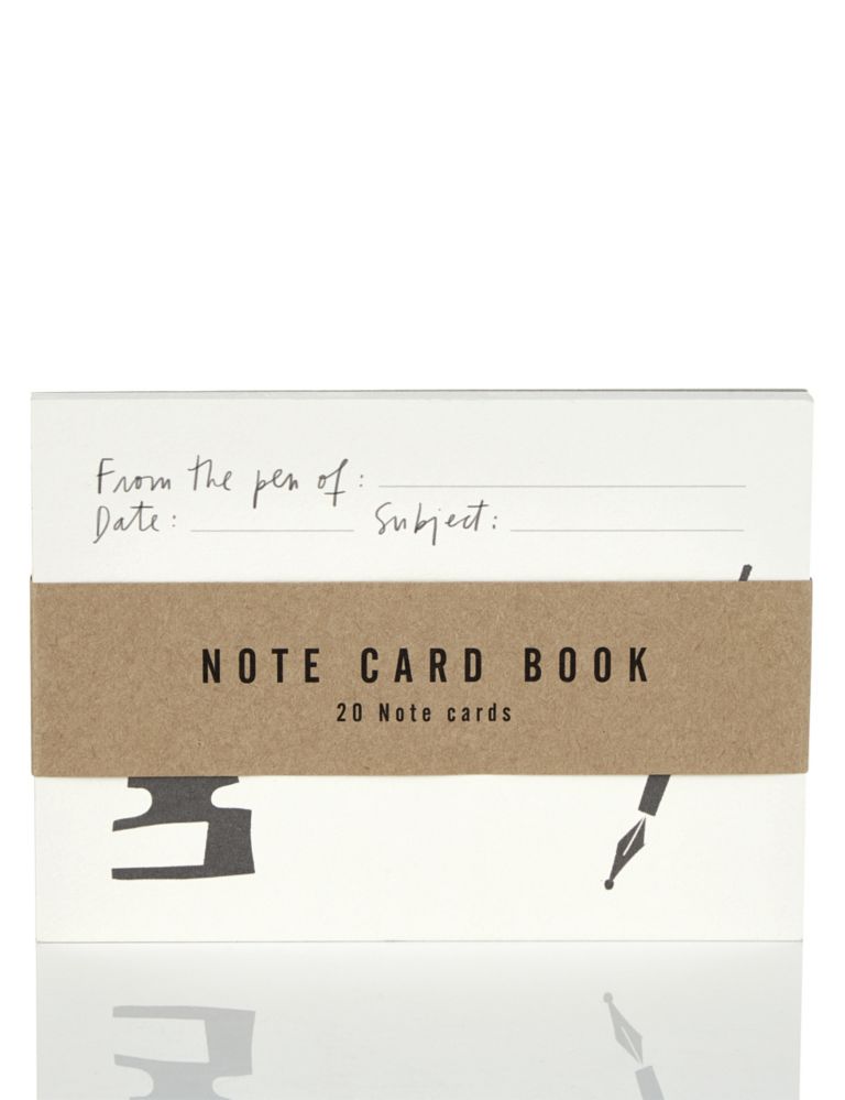 Note Card Book 1 of 4