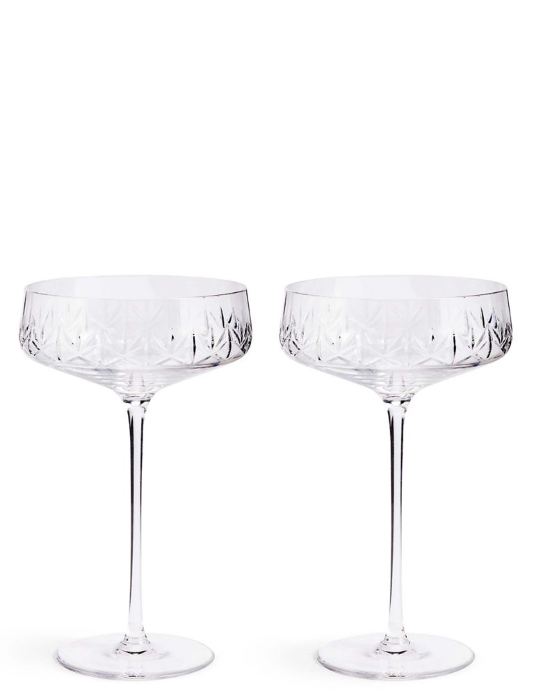 Nouveau 2 Pack Champagne Saucer 2 of 6
