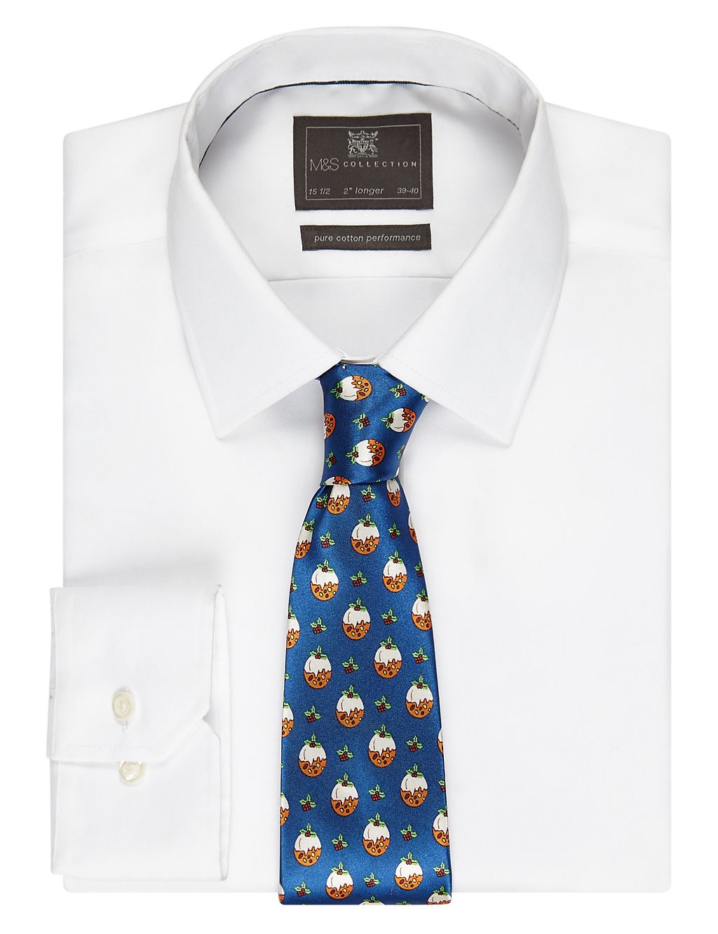 Novelty Christmas Pudding Tie 1 of 2