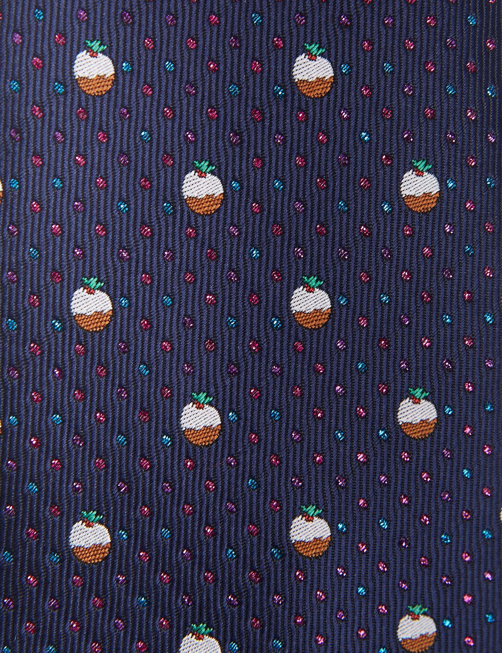Novelty Christmas Pudding Tie 2 of 3