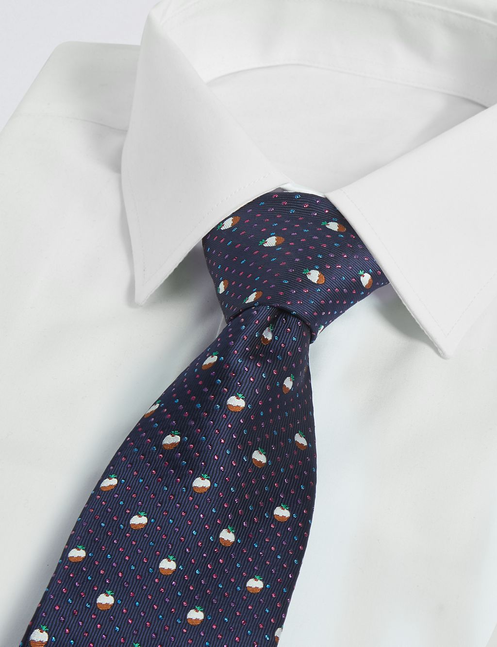 Novelty Christmas Pudding Tie 1 of 3