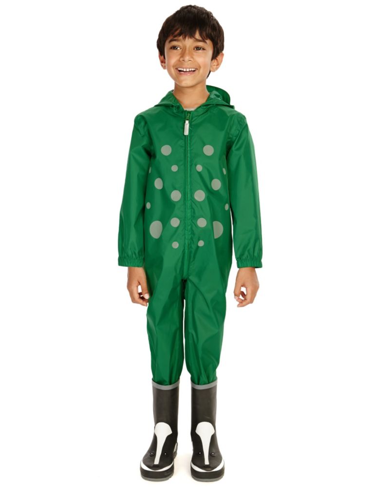 Novelty Puddle Suit with Taped Seams (1-7 Years) 1 of 5