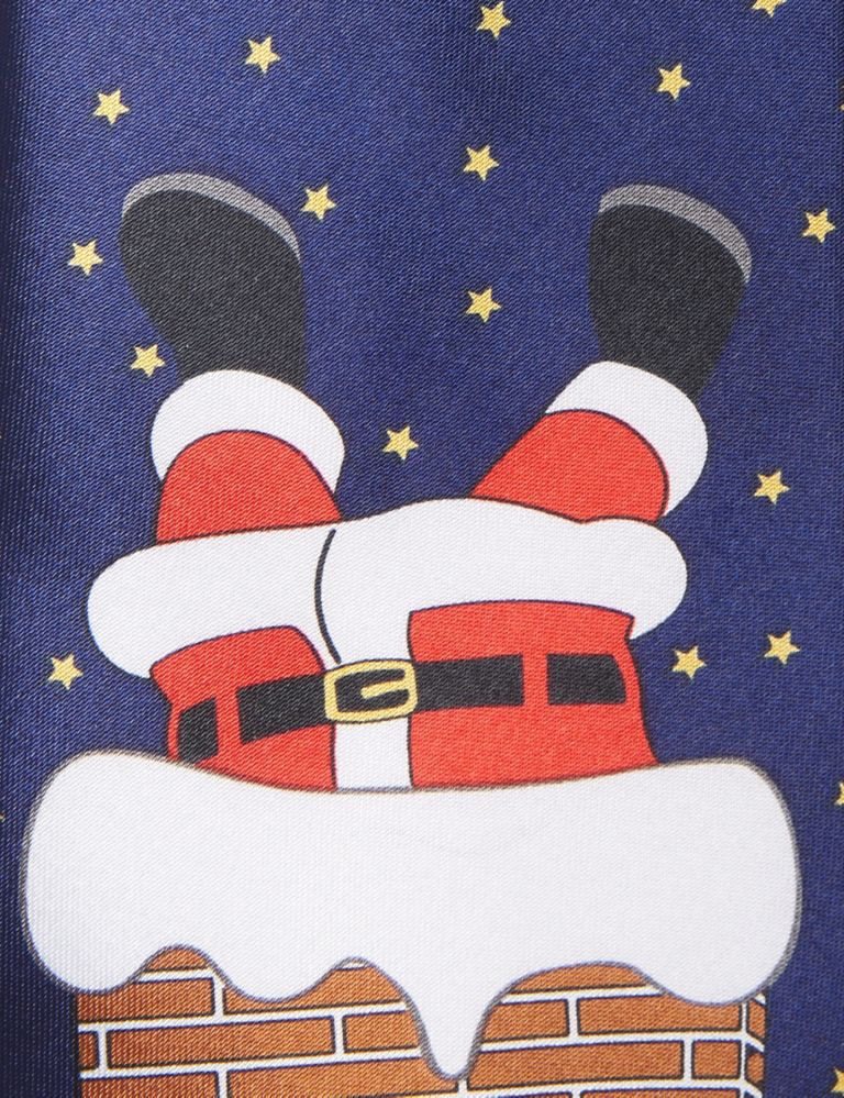 Novelty Santa in a Chimney Tie 3 of 3
