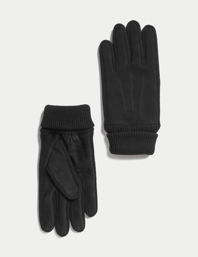 Lacoste deals leather gloves