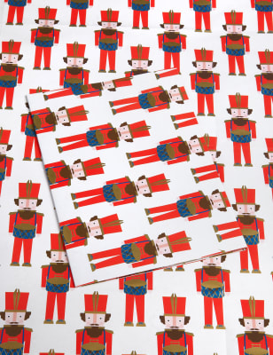 Nutcracker Wrapping Paper M&S