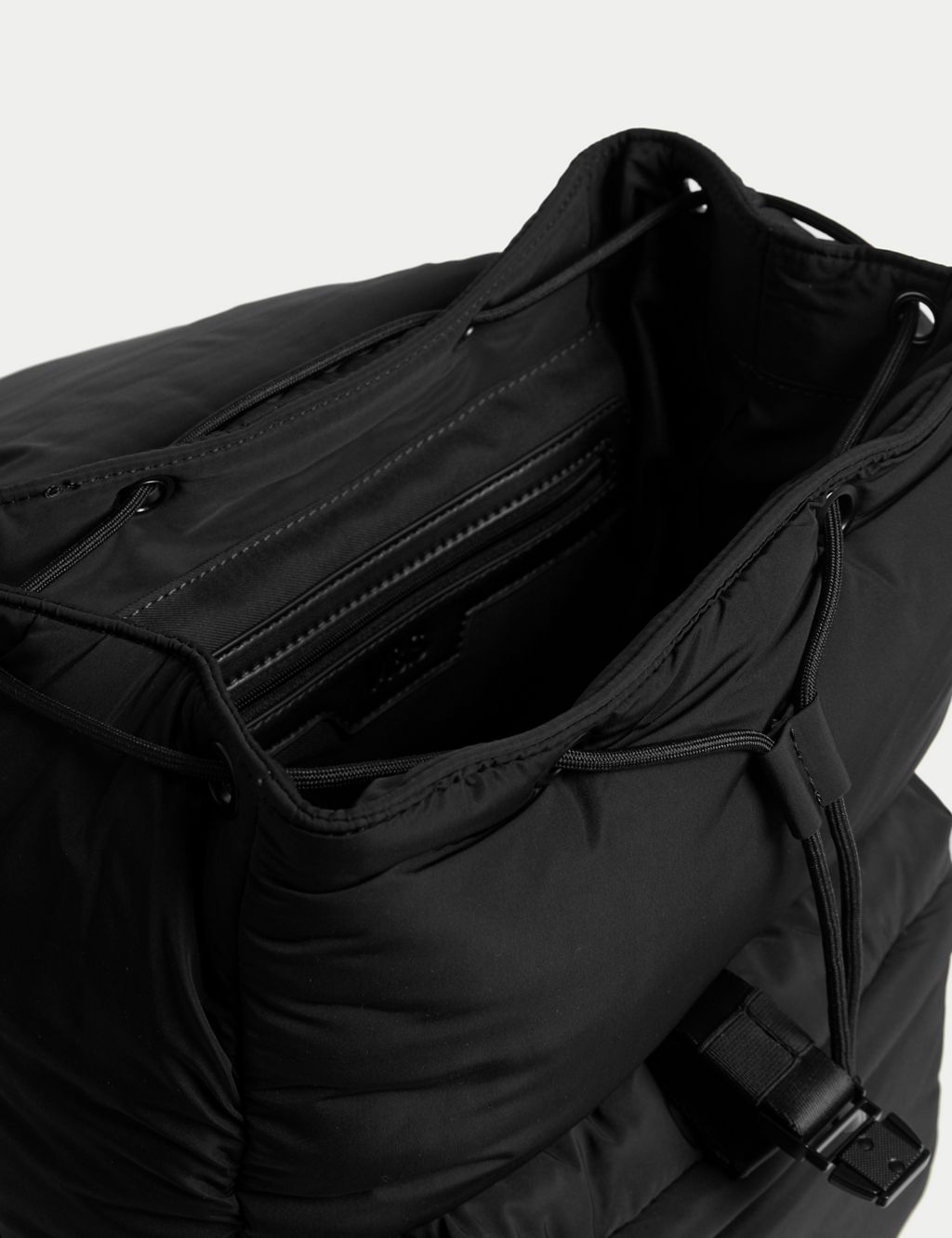 Nylon Drawstring Padded Backpack 4 of 4