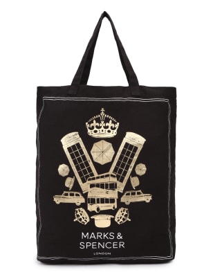 Marks and discount spencer shopper bag