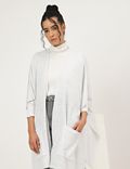 Loose Fit Open Front Wrap