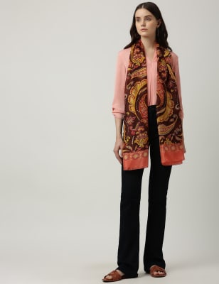 Buy Designer Silk Scarves For Women Online in India