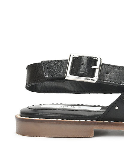 Pure Leather Standard Fit Sandal