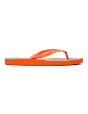 Orange cheap fit flops