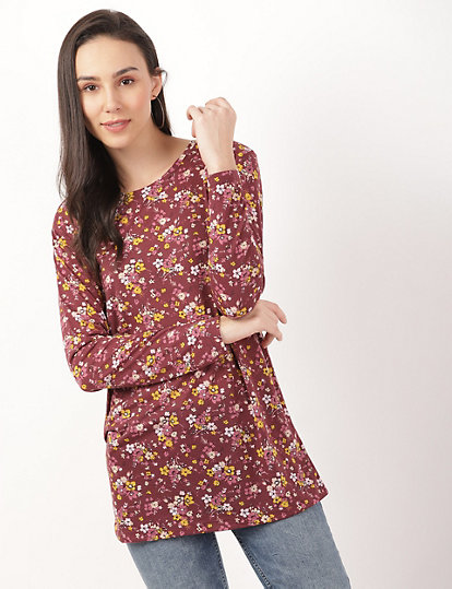 Relaxed LS LL AOP Floral