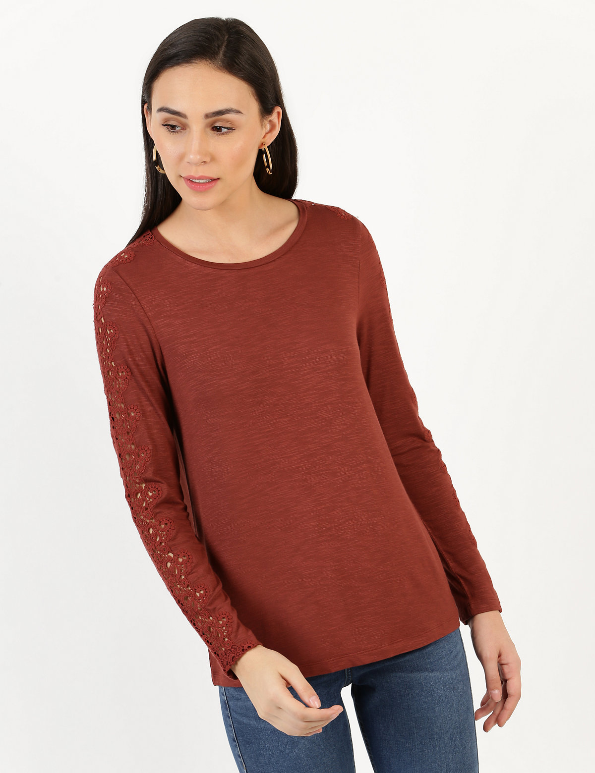 Lace Detail Tee
