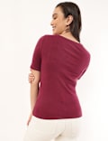 Cotton Plain T-Shirt