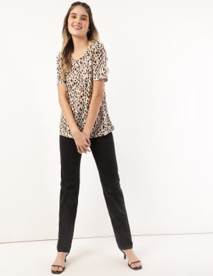 Printed Round Neck T-Shirt