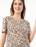 Printed Round Neck T-Shirt