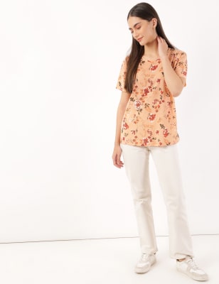 8229 Fawn Crew Neck T-Shirt