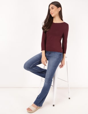 Prairie Cotton 8276 Boatneck Top