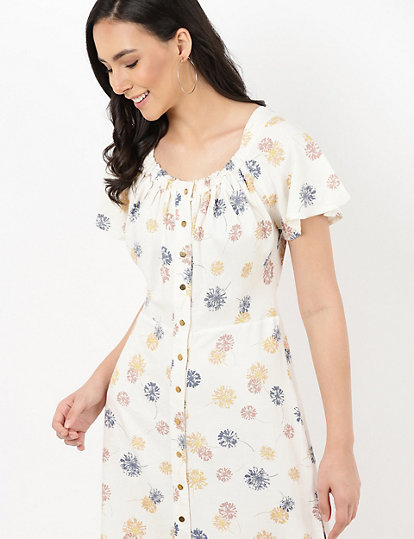 Scoop Neck Relaxed Dress