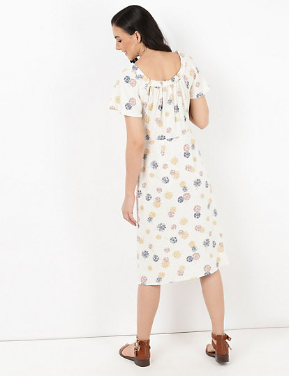Scoop Neck Relaxed Dress