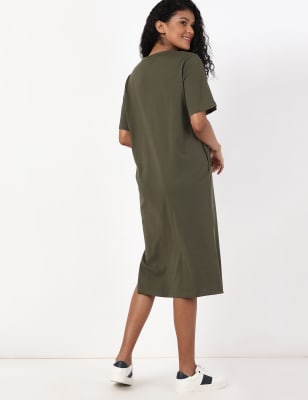 Cotton t on sale shirt dress