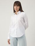 Cotton Mix Spread Collar Full Sleeves Shirt