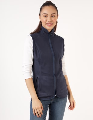 M&s ladies fleece on sale gilet