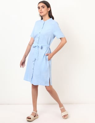 Marks and discount spencer chambray dress