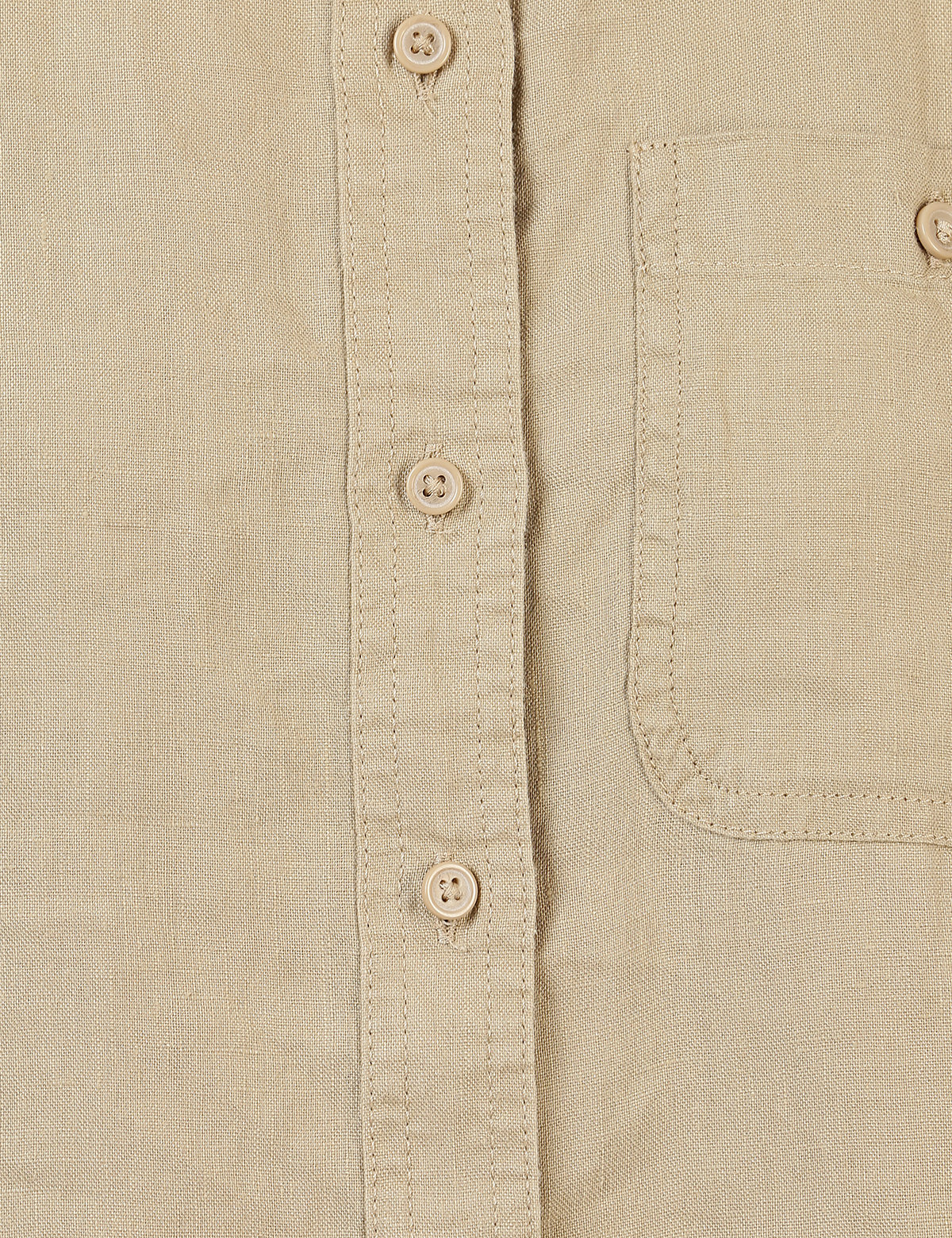Pure Linen Styled Shirt