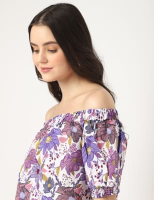 Off shoulder cheap dress blouse