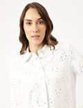 Linen Embroidered Regular Fit Shirt