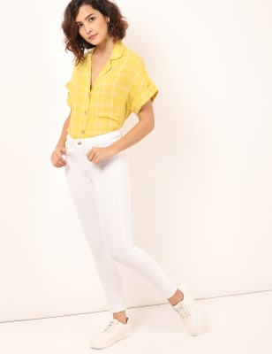 

Womens M&S Collection M Skinny - Soft White, Soft White