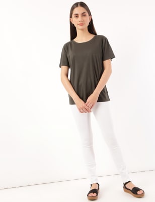 

Womens M&S Collection M Skinny - White, White