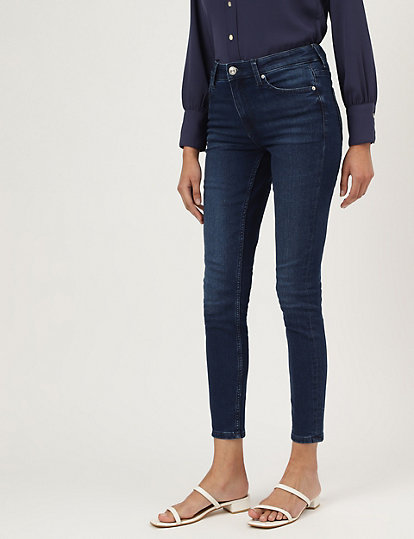 Solid Skinny Fit Jeans