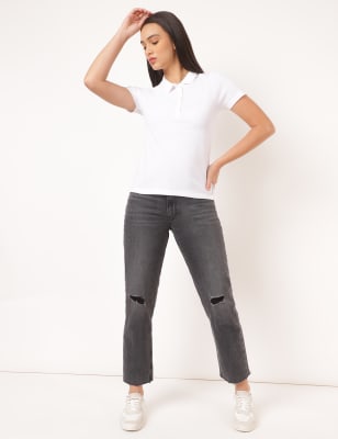 2022 試着のみ THE NEWHOUSE ザニューハウス ストライプ シャツ