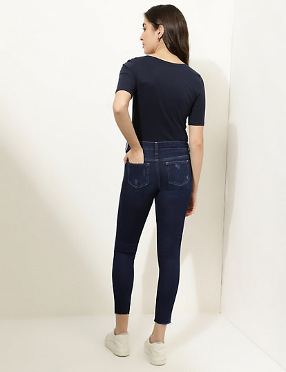 Solid Skinny Fit Jeans