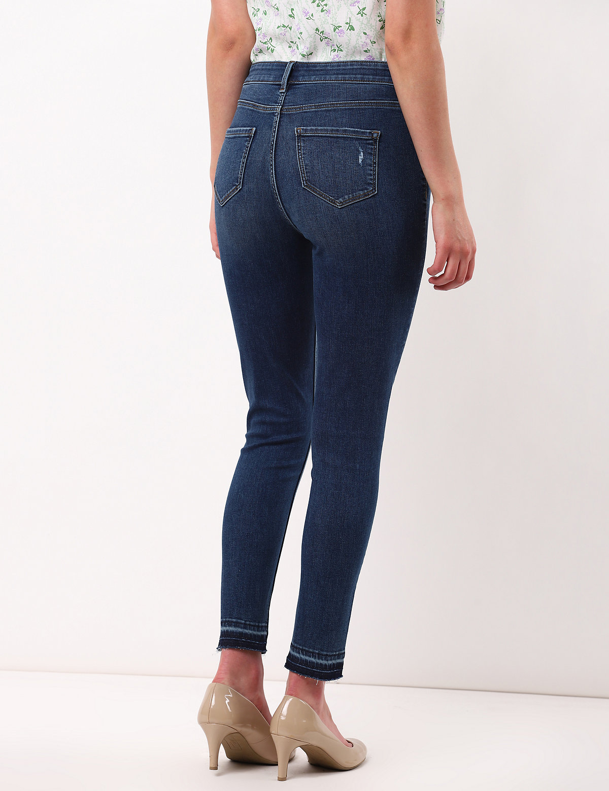 Blue 32                  EU discount 92% Pull&Bear Jeggings & Skinny & Slim WOMEN FASHION Jeans Embroidery 