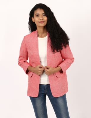 Linen Patch Pocket Jacket