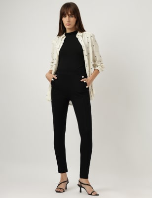 Slim Fit Embellished Treggings