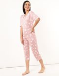 Cotton Mix Printed Regular Fit Pyjama Set