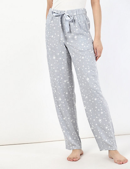 Tapered Leg Printed Pyjama